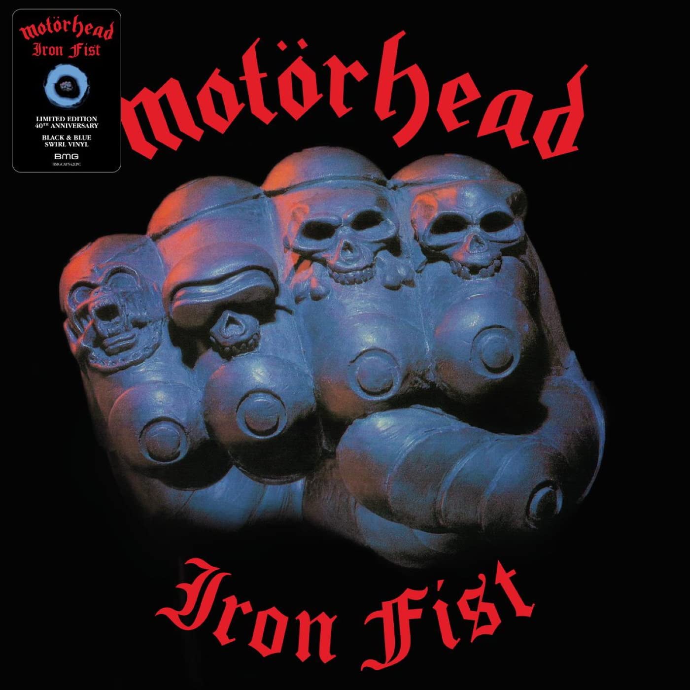 Iron Fist (BLACK & BLUE SWIRL Vinyl)