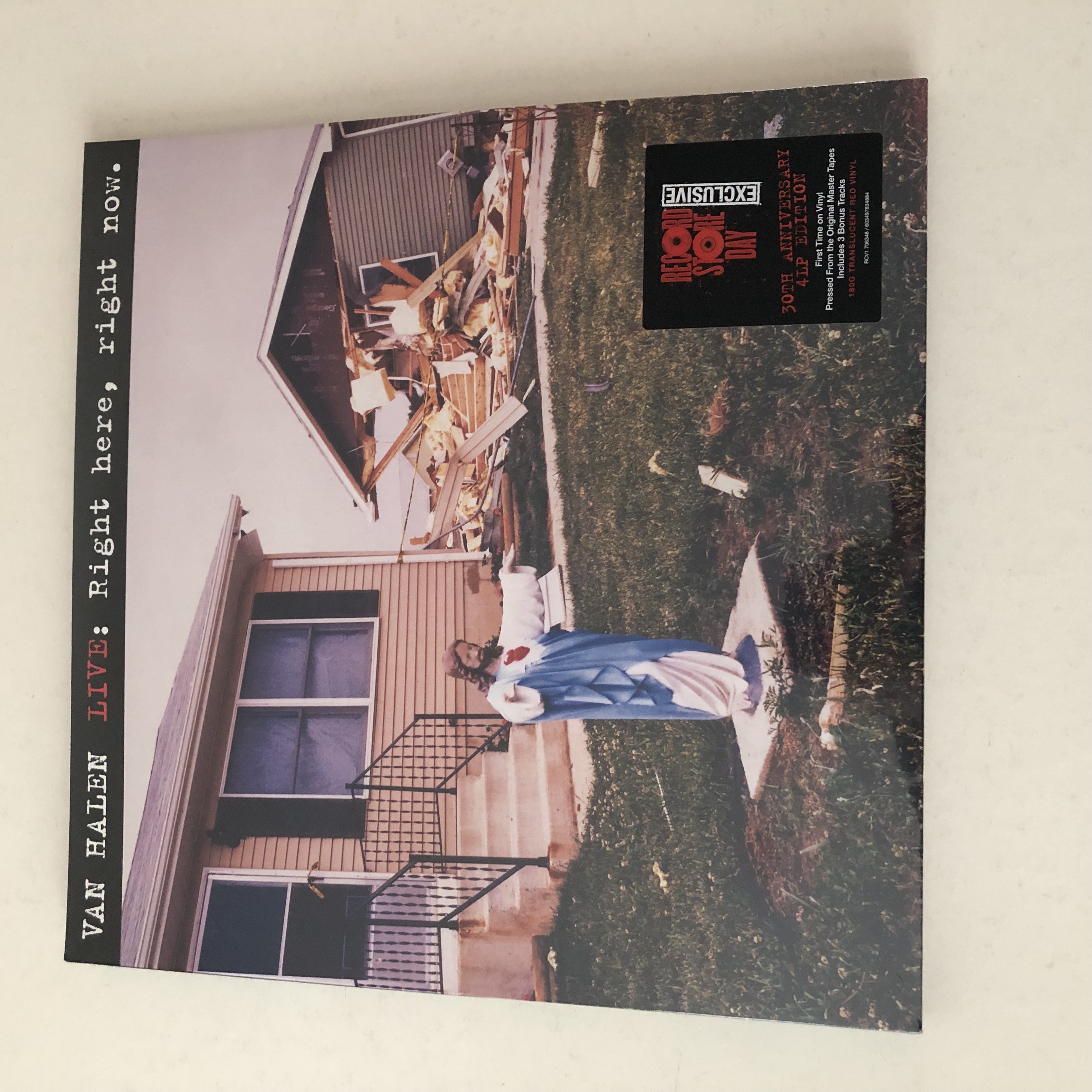 Live - Right Here, Right Now  (RED Vinyl)