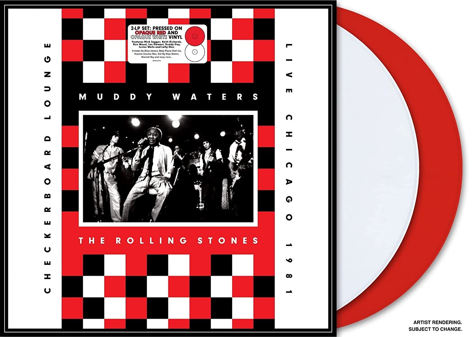 Live At The Checkerboard Lounge, Chicago, 1981  (Limited Edition Opaque Red LP & Opaque White Vinyl)
