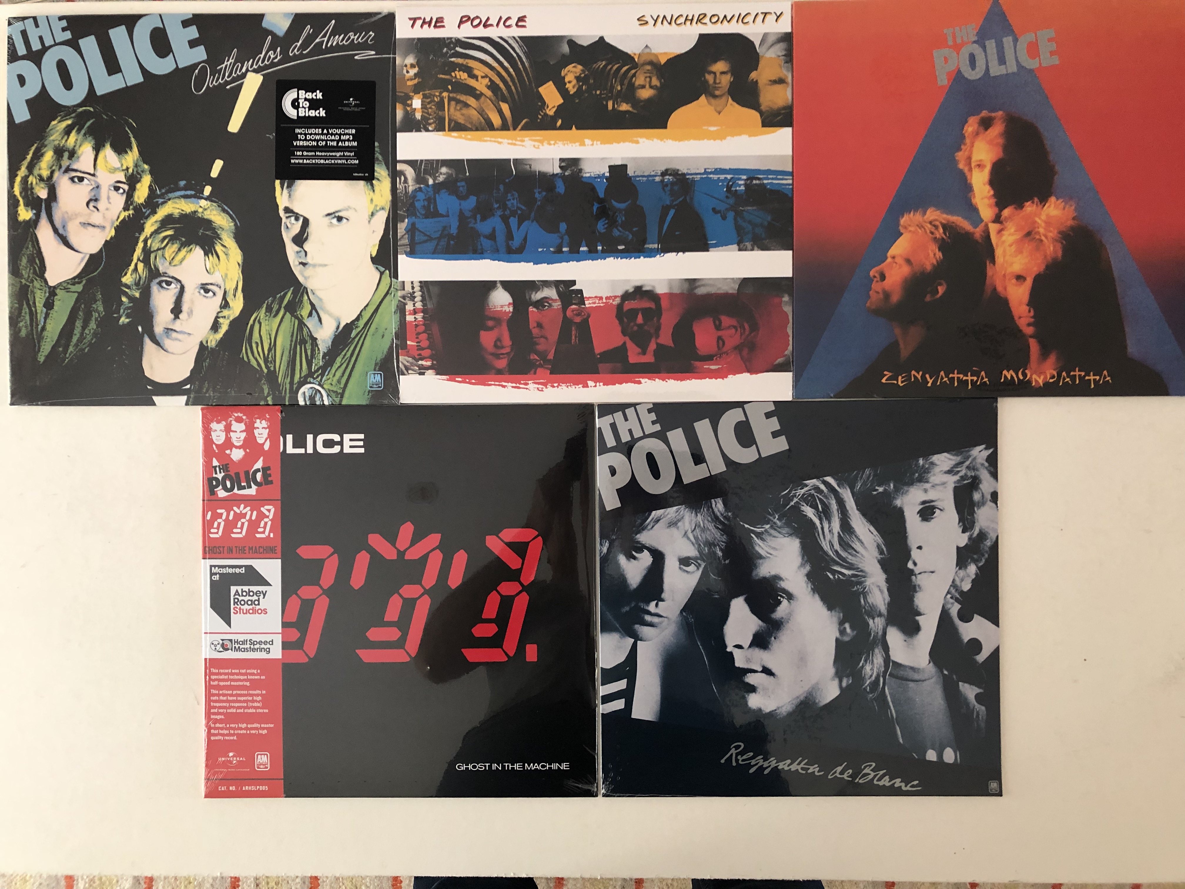 The Police  Vinyl LP Collection / Sammlung