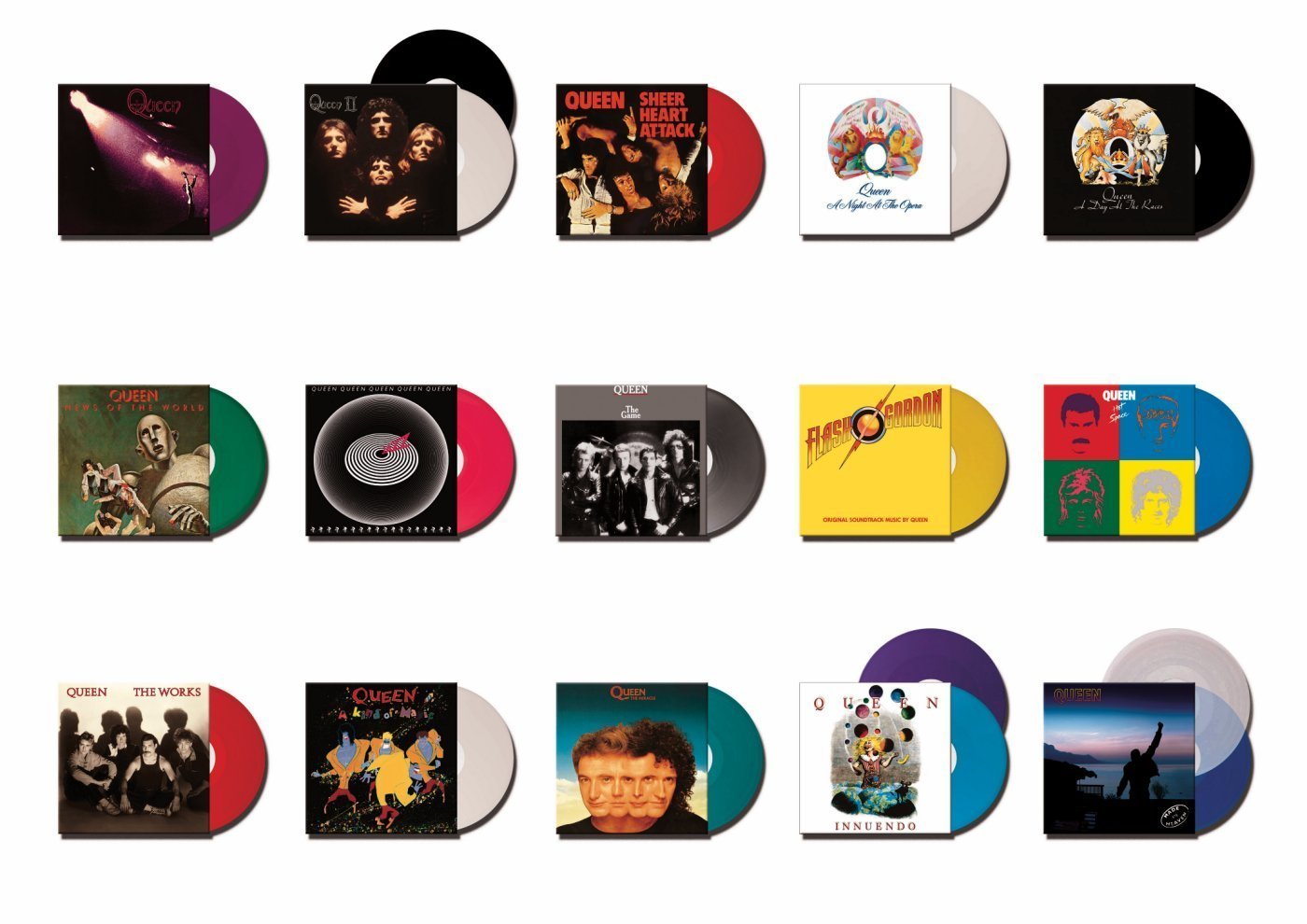 Complete Studio Album Collection on COLOURED Vinyl