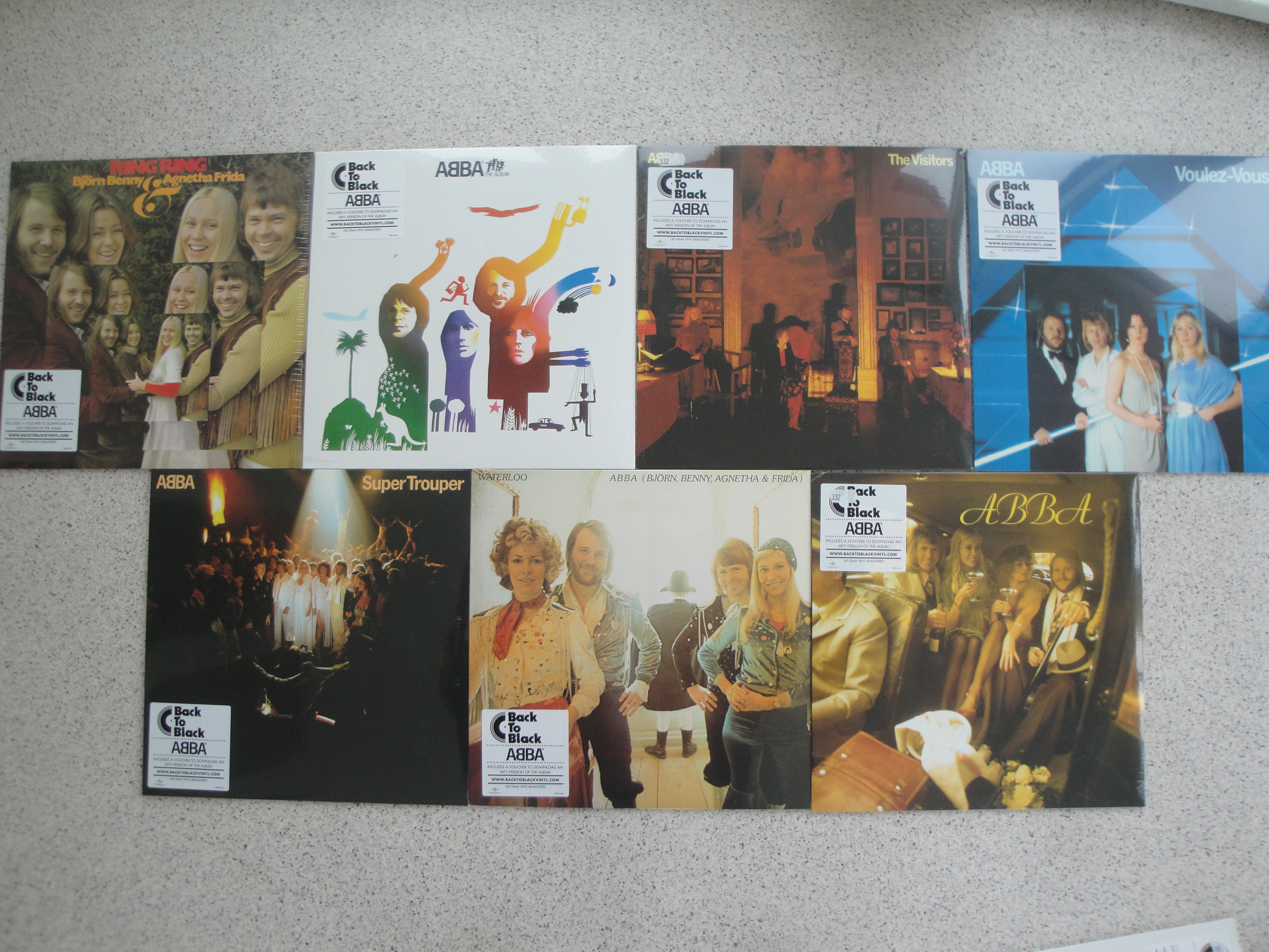 Abba The Vinyl  Album Collection
