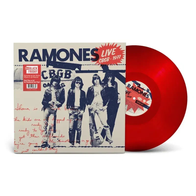Live CBGB 1977 (TRANSLUCENT RED Vinyl)