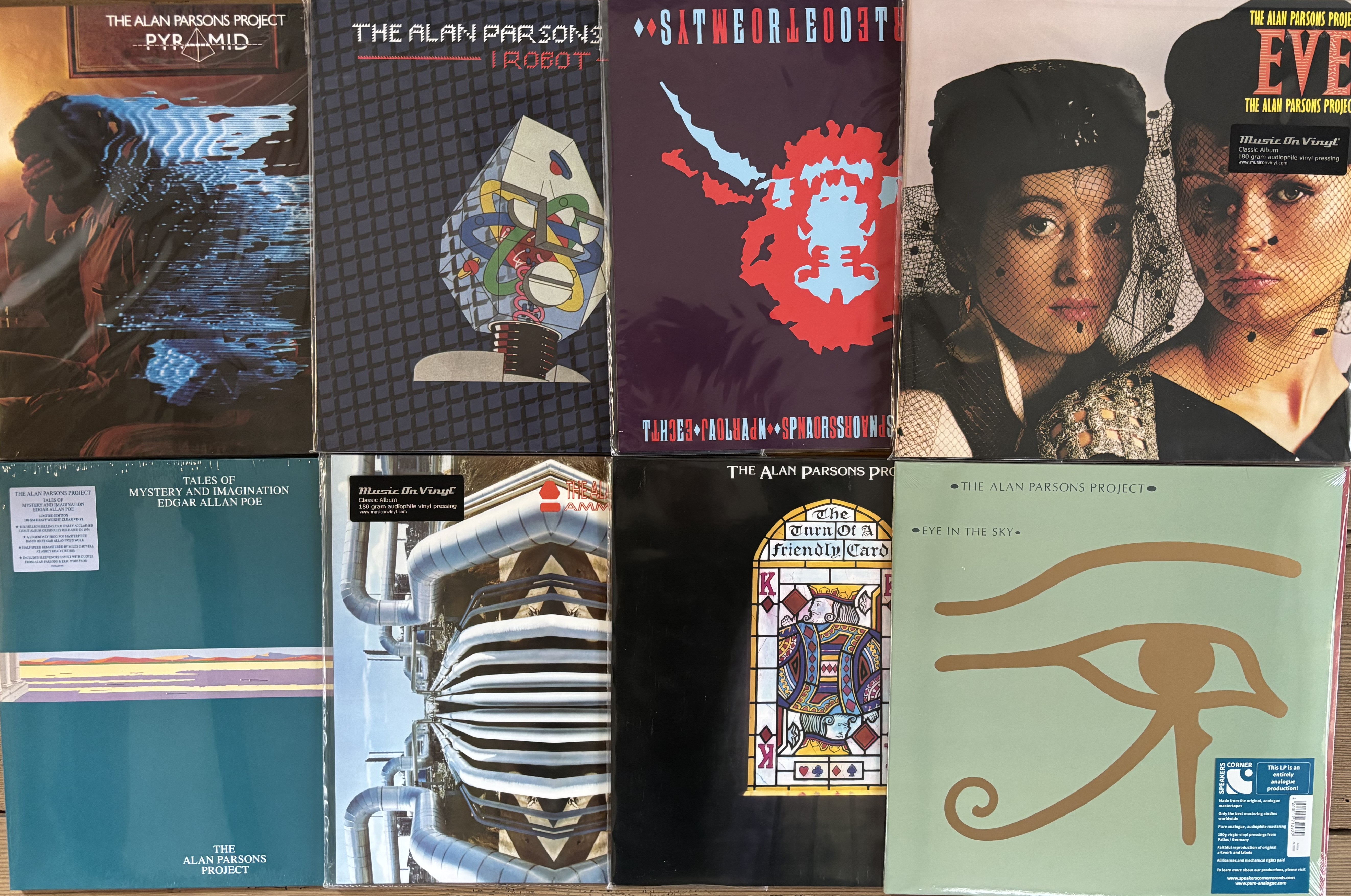 The Alan Parsons Project Studio Album Collection 