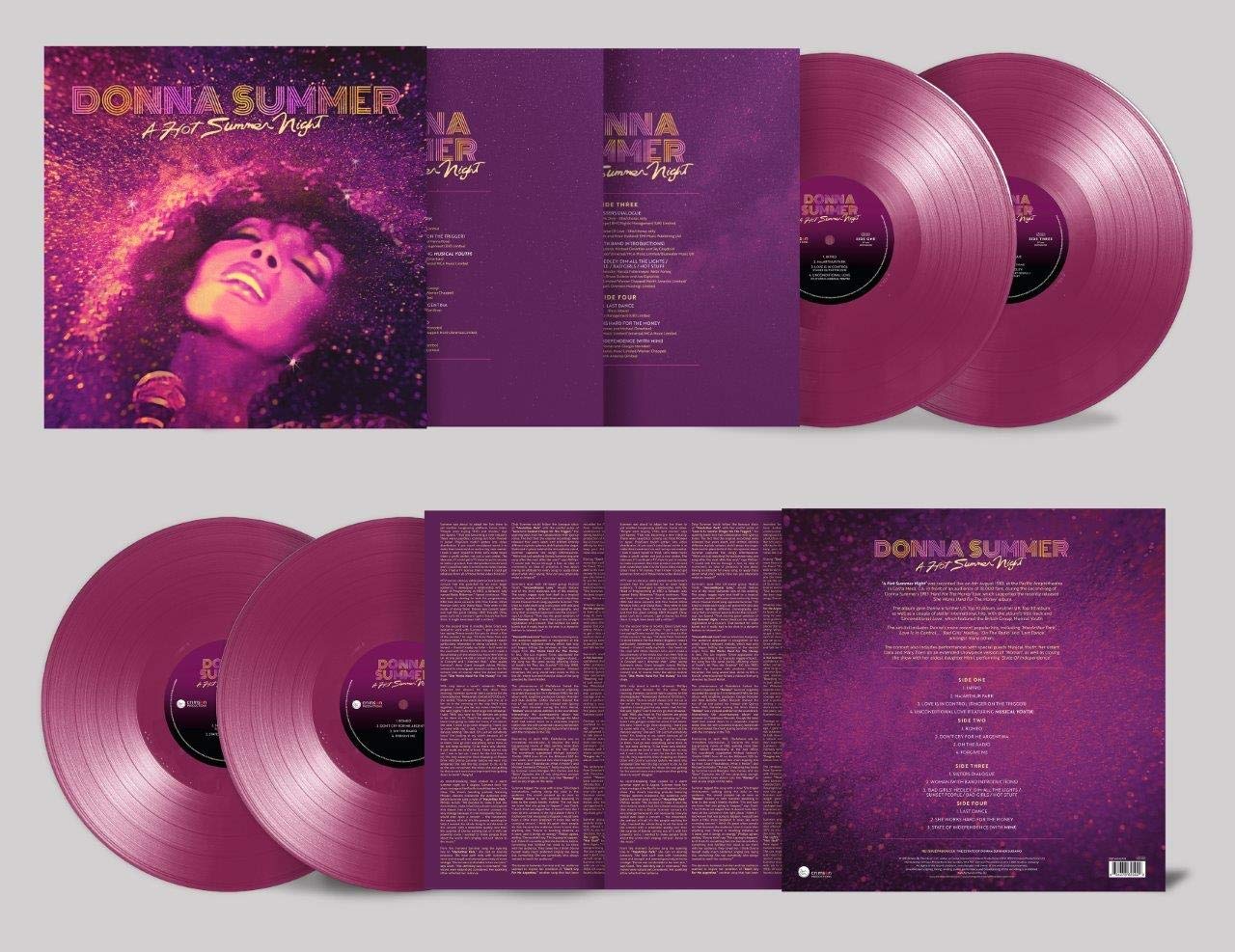 A Hot Summer Night (PURPLE Vinyl)