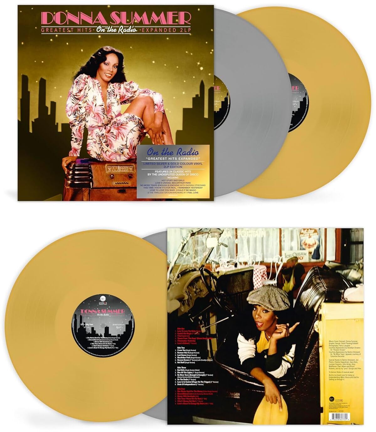 On The Radio - Greatest Hits (GOLD & SILVER coloured Vinyl)