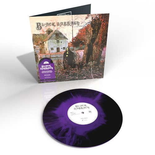  Black Sabbath  (PURPLE & BLACK SPLATTER Vinyl)